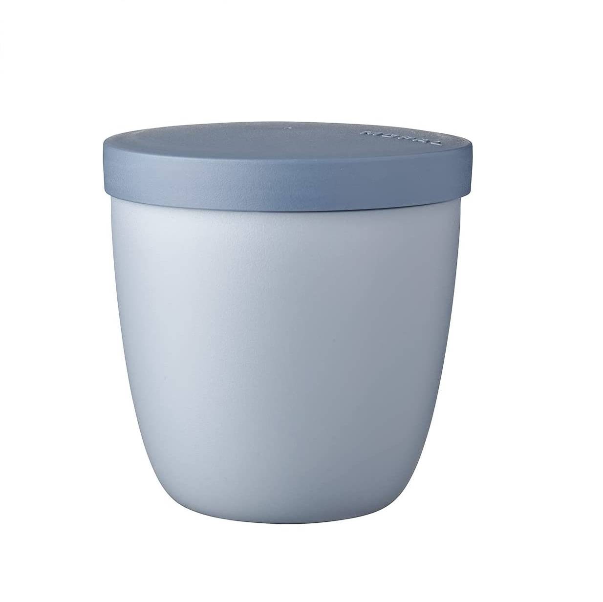 Mepal - Snackpot Ellipse - Praktischer Behälter zur Aufbewahrung & für Transport von Lebensmittel - Tiefkühltauglich - Spülmachinenfest - 500 ml