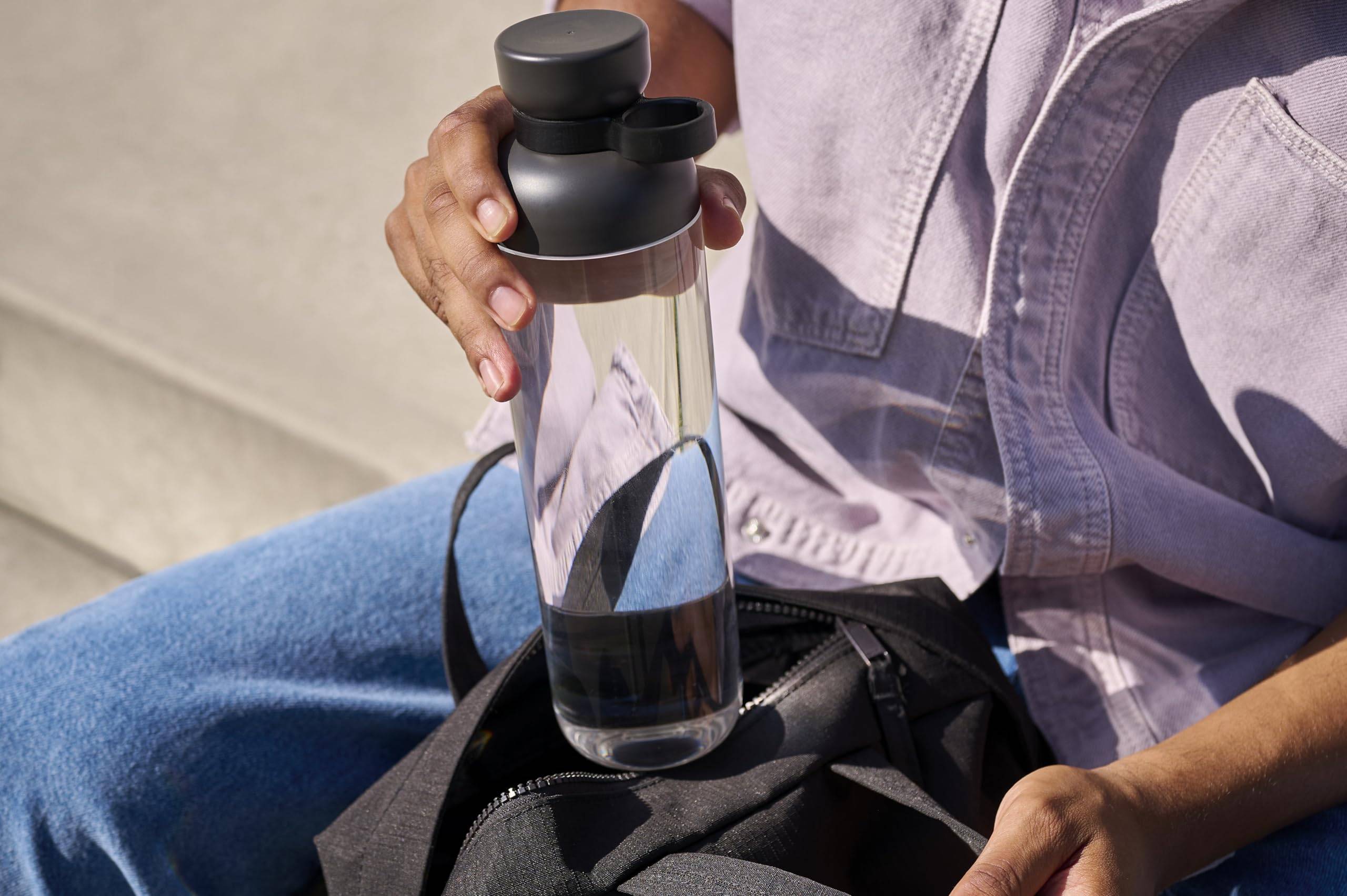 Mepal Trinkflasche Mepal Vita - Wasserflasche - Flasche für Uni, Arbeit, Fitness, Outdoor, Job - Stoßfest, Auslaufsicher - BPA-frei & Spülmaschinen