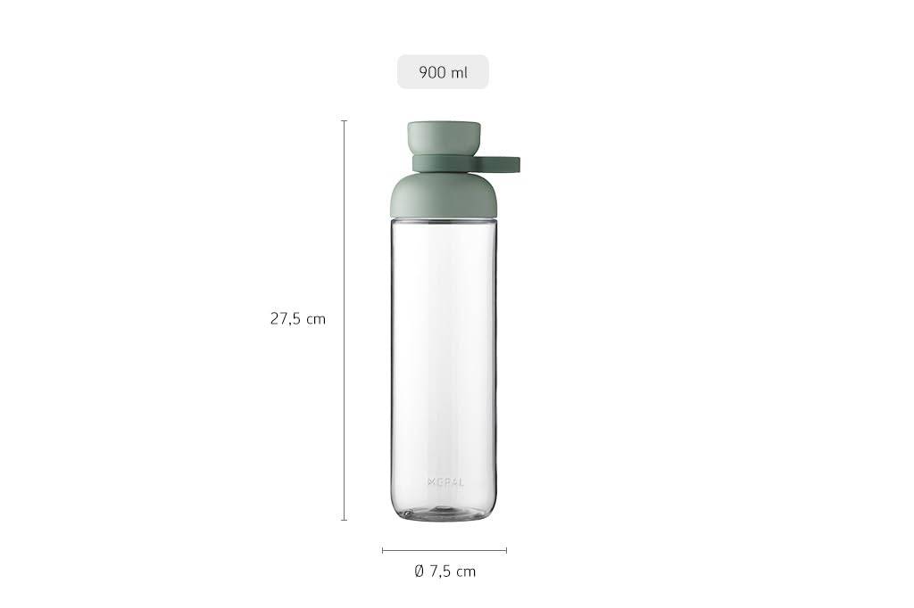 Mepal Trinkflasche Mepal Vita - Wasserflasche - Flasche für Uni, Arbeit, Fitness, Outdoor, Job - Stoßfest, Auslaufsicher - BPA-frei & Spülmaschinen