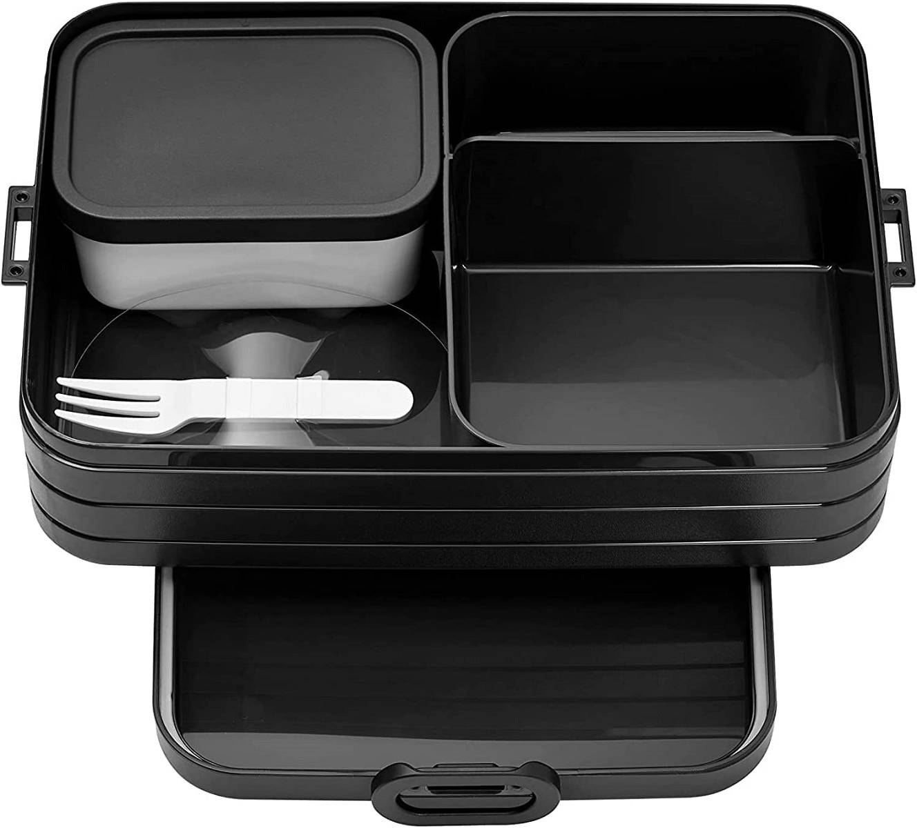 Mepal - Lunchbox Take A break large - Brotdose mit Fächern - Geeignet für bis zu 8 butterbrote - Ideal für mealprep - 1500 ml - Limited Edition Sch