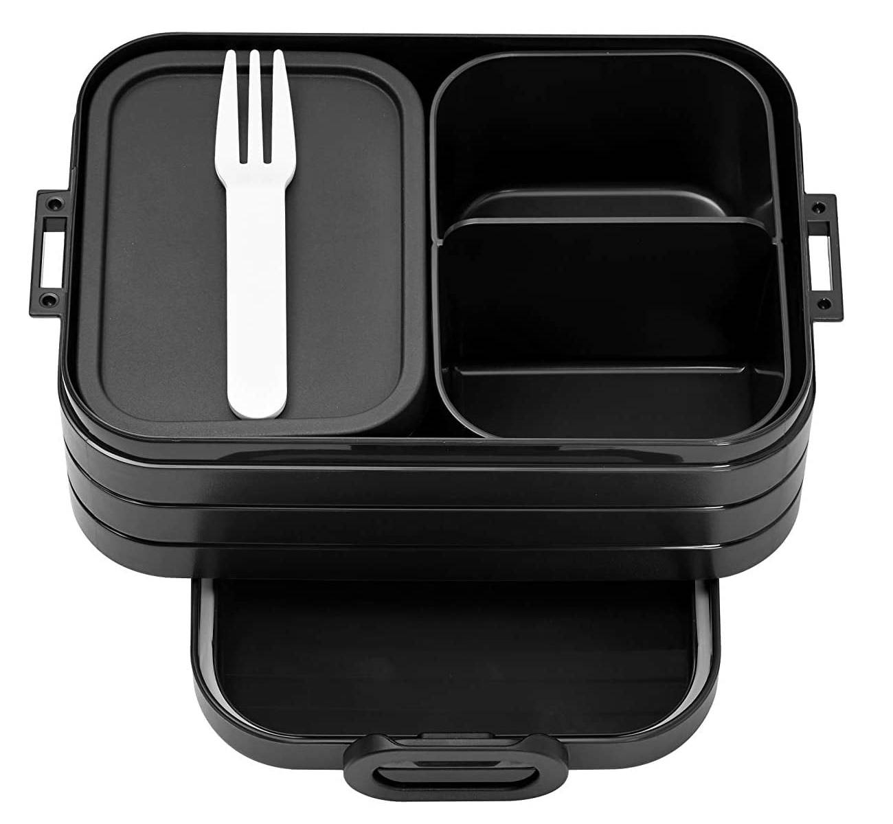 Mepal - Lunchbox Take A break midi - Brotdose mit Fächern - Geeignet für bis zu 4 butterbrote - Ideal für mealprep - 900 ml - Limited Edition Schwa