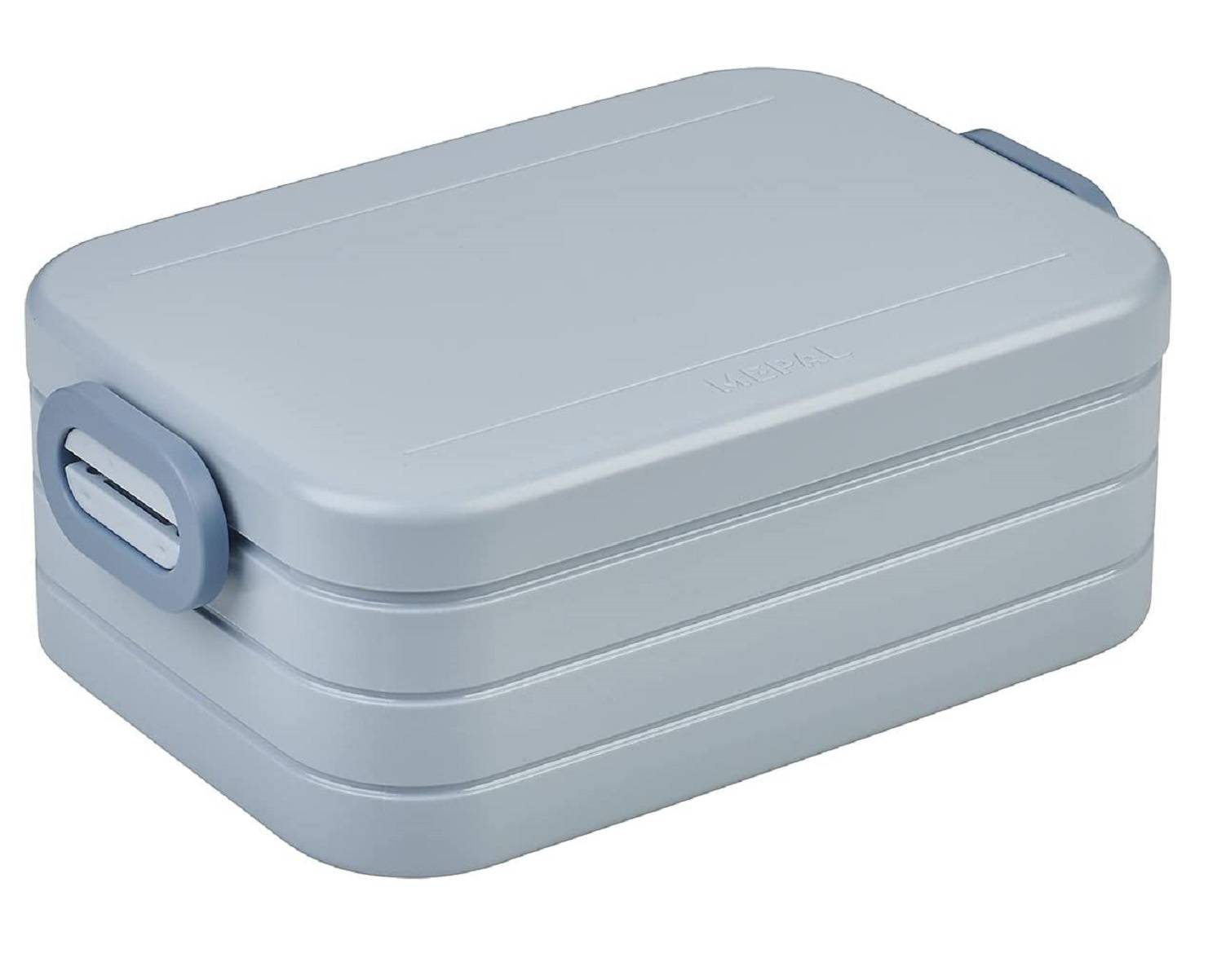 Mepal - Lunchbox Take A break midi - Brotdose mit Trennwand - Geeignet fur bis zu 4 Butterbrote - 900 ml - Nordic blue neu