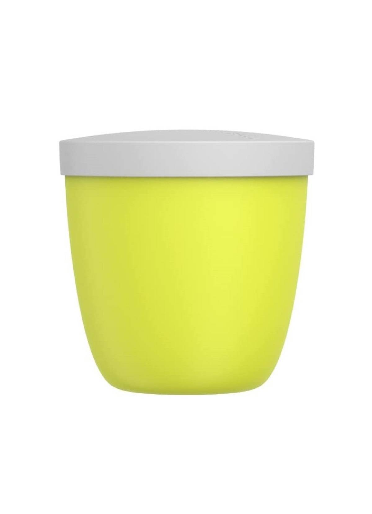 Mepal Snackpot Ellipse Limited Edition Lemon Lime – 500 ml praktischer Behälter zur Aufbewahrung und für Transport von Lebensmittel – tiefkühlt