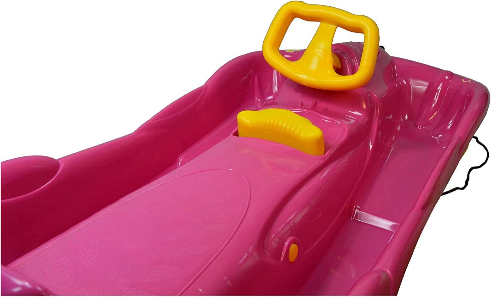 AlpenGaudi | Alpenspace | Pink Girls Only | 100x54x28 cm | Lenkbob für Mädchen | hoher Fahrspaß | robust und langlebig | ergonomisches Design | ide