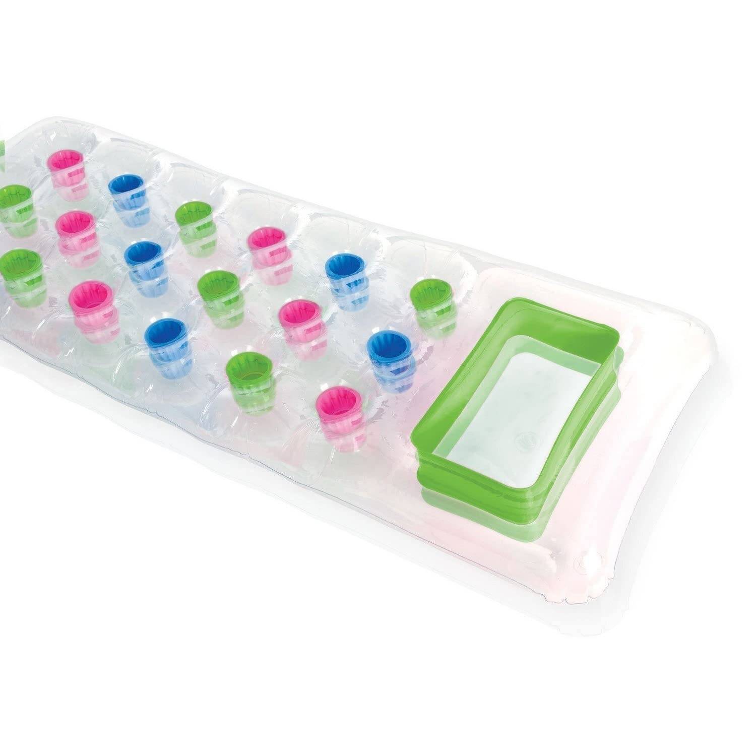 INTEX Transparente Matratze mit Taschen