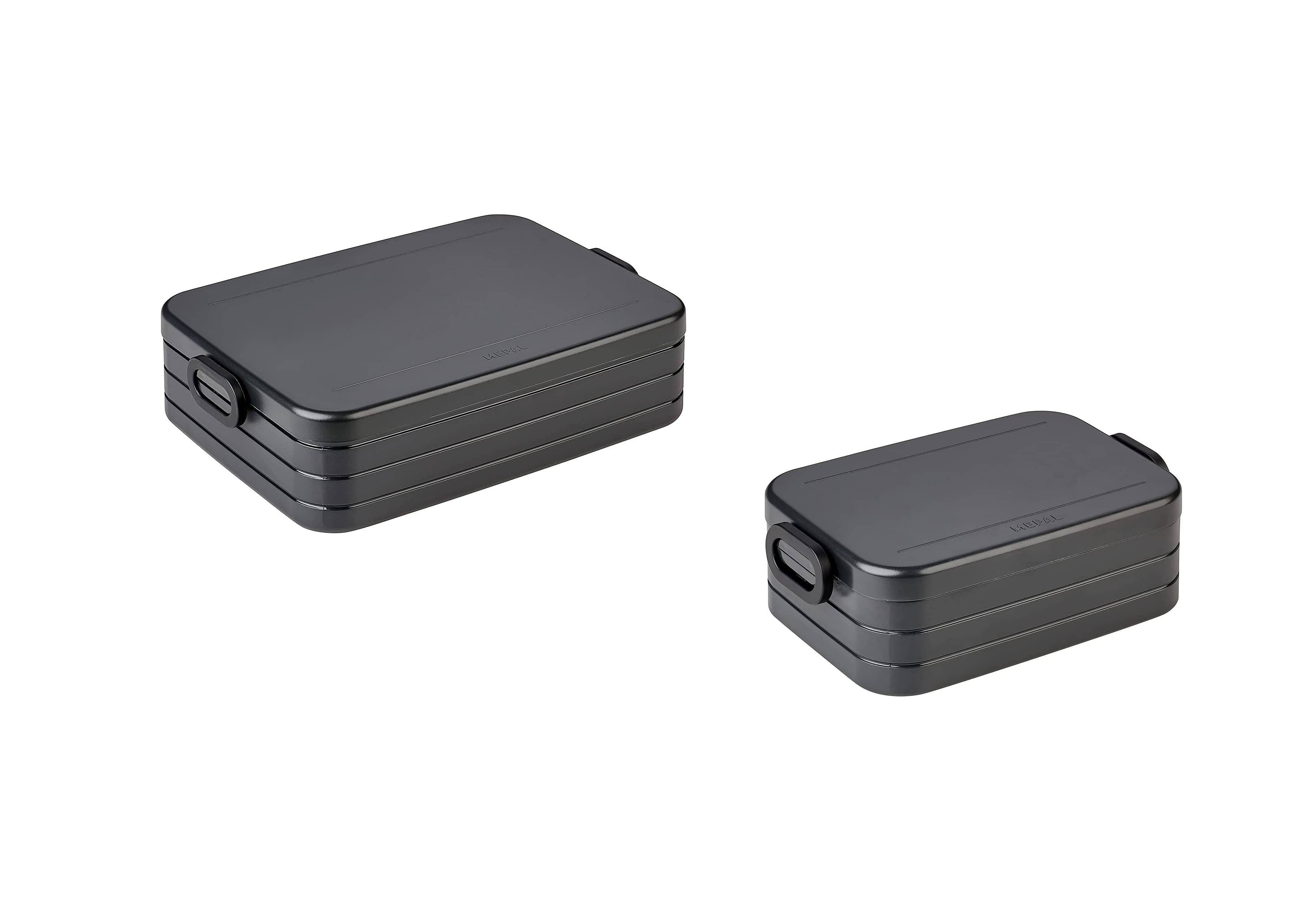 Mepal | Take a Break Duo Pack | Brotdose To Go | Lunchboxen für 2 bis 4 Sandwiches oder 4 bis 8 Brotscheiben | ideal für Meal Prep | Essenbox mit Un