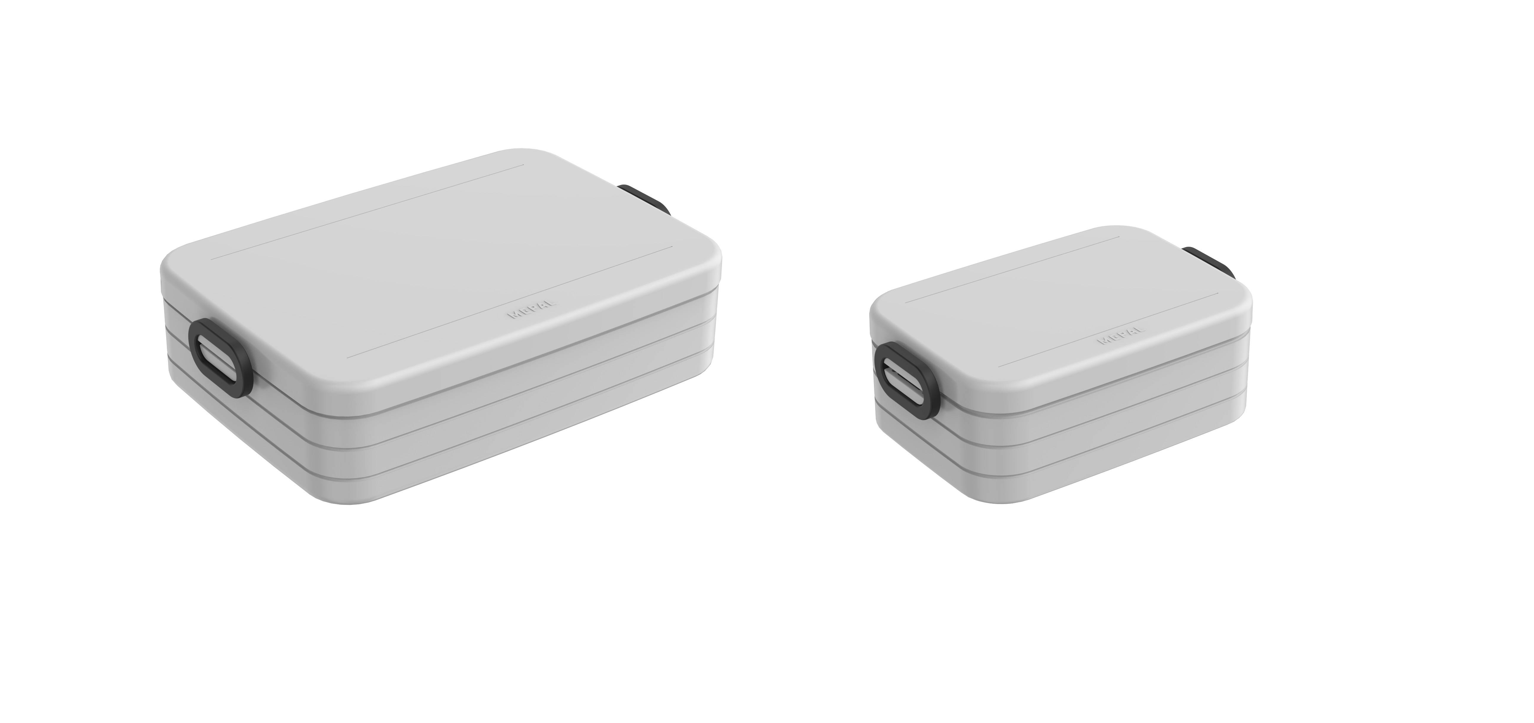 Mepal | Take a Break Duo Pack | Brotdose To Go | Lunchboxen für 2 bis 4 Sandwiches oder 4 bis 8 Brotscheiben | ideal für Meal Prep | Essenbox mit Un