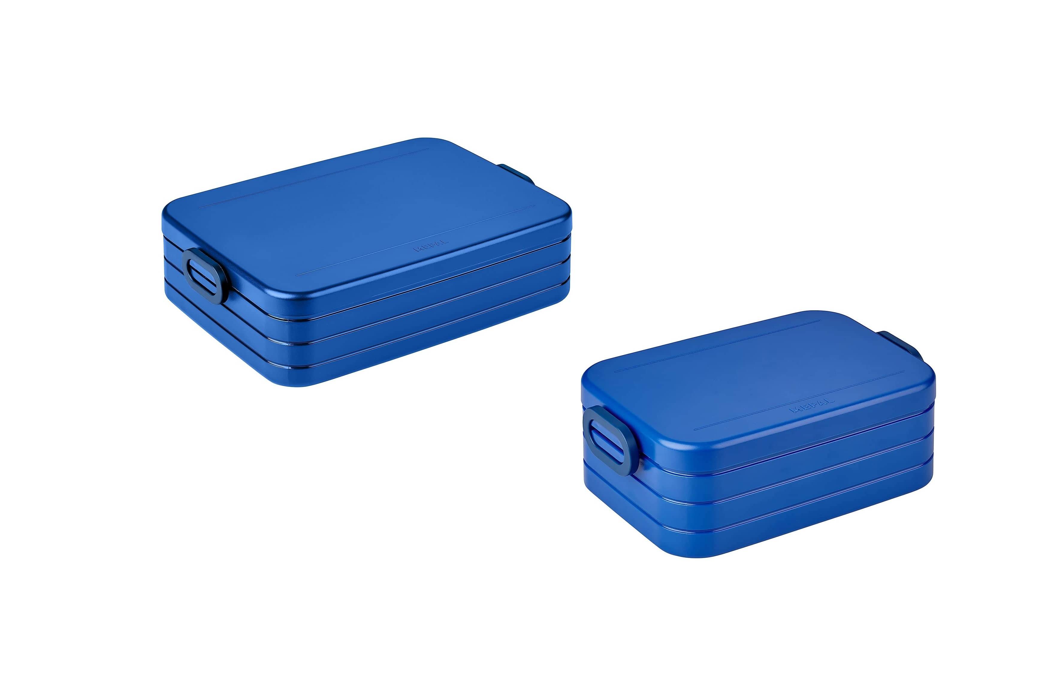 Mepal | Take a Break Duo Pack | Brotdose To Go | Lunchboxen für 2 bis 4 Sandwiches oder 4 bis 8 Brotscheiben | ideal für Meal Prep | Essenbox mit Un