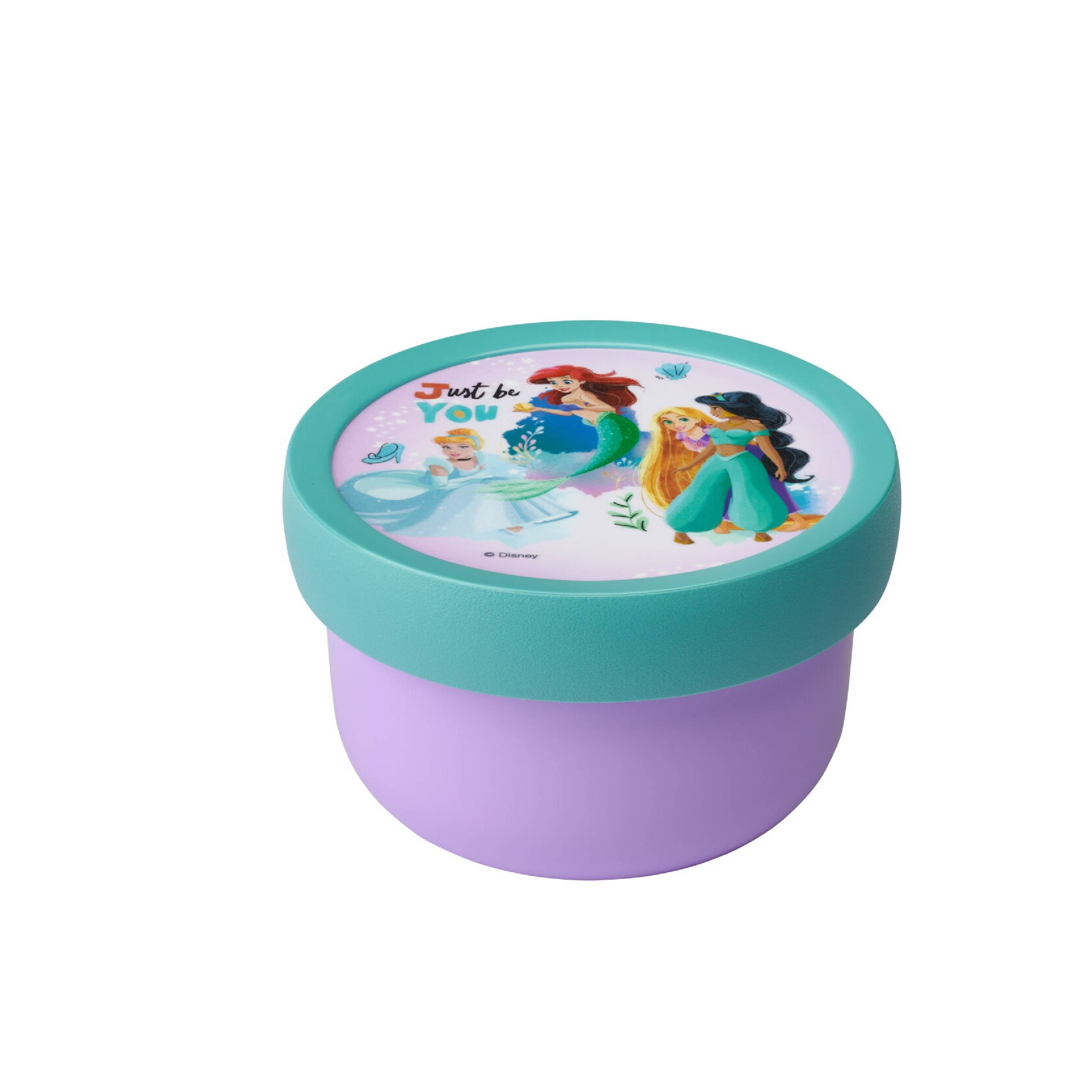 Mepal - Obstbox Campus - Snackbox für Kinder - Spülmaschinen- und mikrowellenfest - BPA-frei - 300 ml - Disney Princess