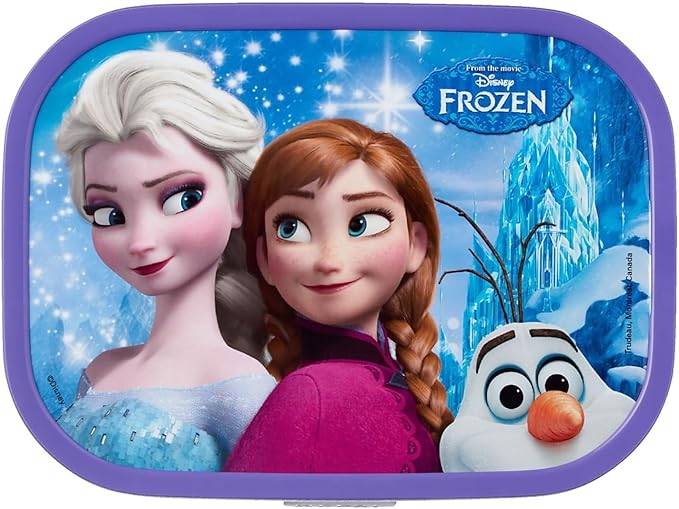 Mepal Brotdose Kinder - Bento Box Kinder - Brotdose Kinder mit Fächern & Gabel - Meal Prep Box mit Clip-Verschluss - BPA-frei & Spülmaschinenfest