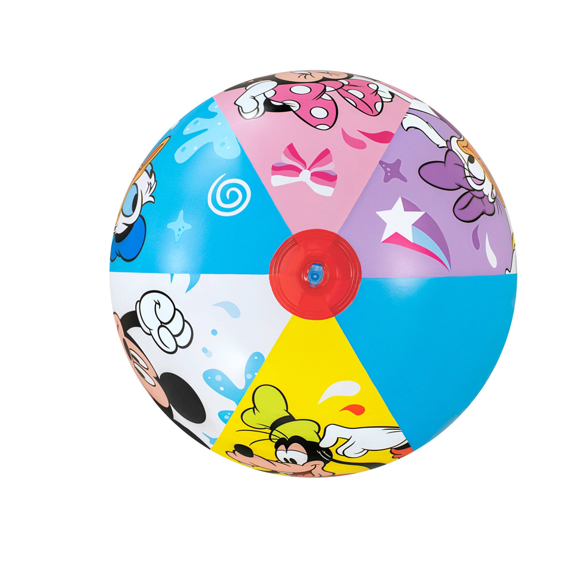 Bestway | Minnie & Mickey Mouse Bade-Set | Wasserball 51 cm + Schwimmflügel | ideal für Strand oder Schwimmbad
