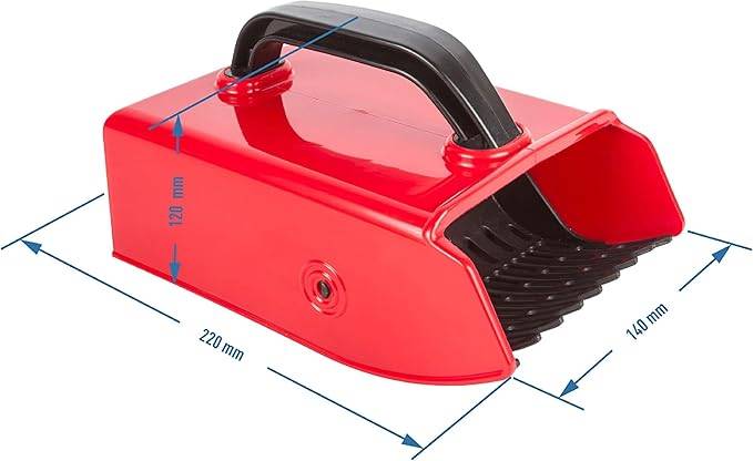 Neustanlo | Beerenkamm | aus hochwertigen Kunststoff mit Metall Kamm | verzinkter Eisendraht mit Korrosionsschutz | idealer Beerenpflücker für Heide