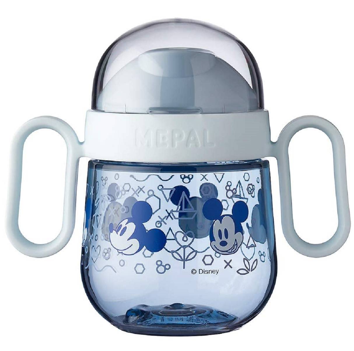 Mepal Mio – Antitropf-Trinklernbecher - Mickey mouse – Trinklernbecher ab 6 Monate – Baby-Trinkbecher – auslaufsicher – spülmaschinengeeign