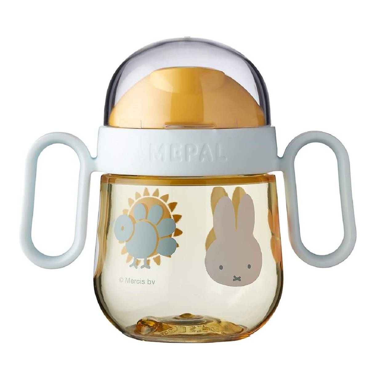 Mepal Mio – Antitropf-Trinklernbecher - Miffy explore – Trinklernbecher ab 6 Monate – Baby-Trinkbecher – auslaufsicher – spülmaschinengeeig