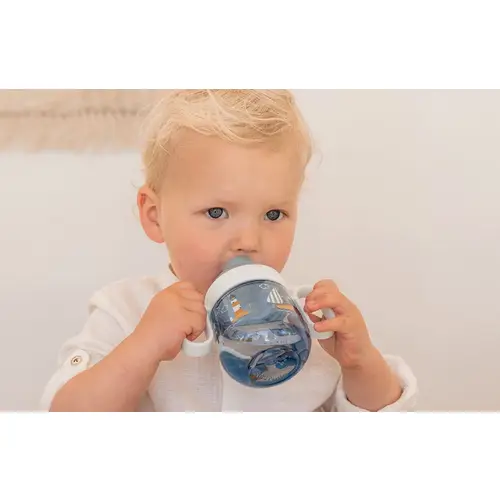 Mepal Mio – Antitropf-Trinklernbecher - Miffy explore – Trinklernbecher ab 6 Monate – Baby-Trinkbecher – auslaufsicher – spülmaschinengeeig Mepal Mio – Antitropf-Trinklernbecher - Miffy explore – Trinklernbecher ab 6 Monate – Baby-Trinkbecher – auslaufsicher – spülmaschinengeeig