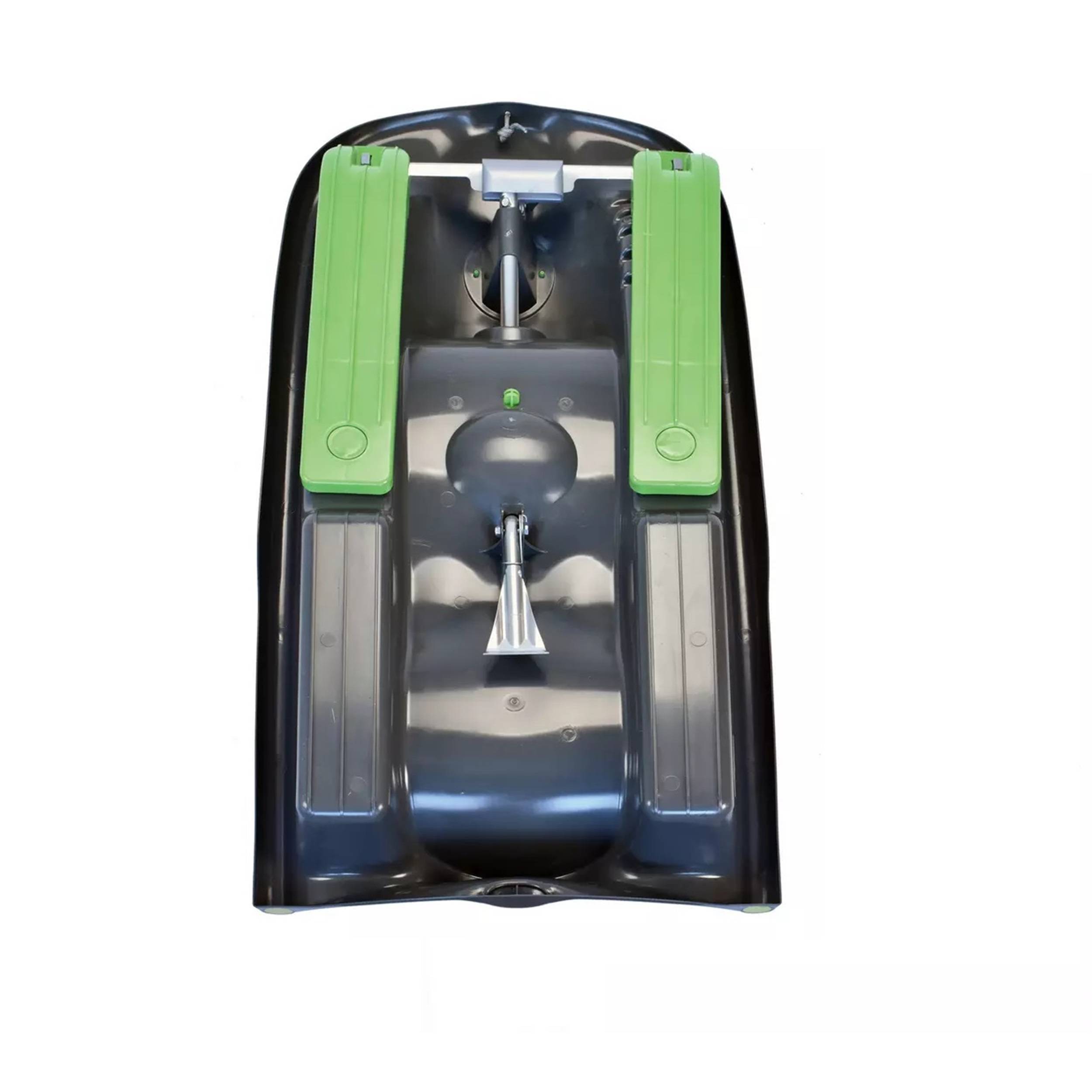 KHW | Snow Flyer Lenkbob | anthrazit | ergonomische Handgriffe | robuster Rahmen | ultraleichtes Gewicht | ideal für Abenteuer im Schnee