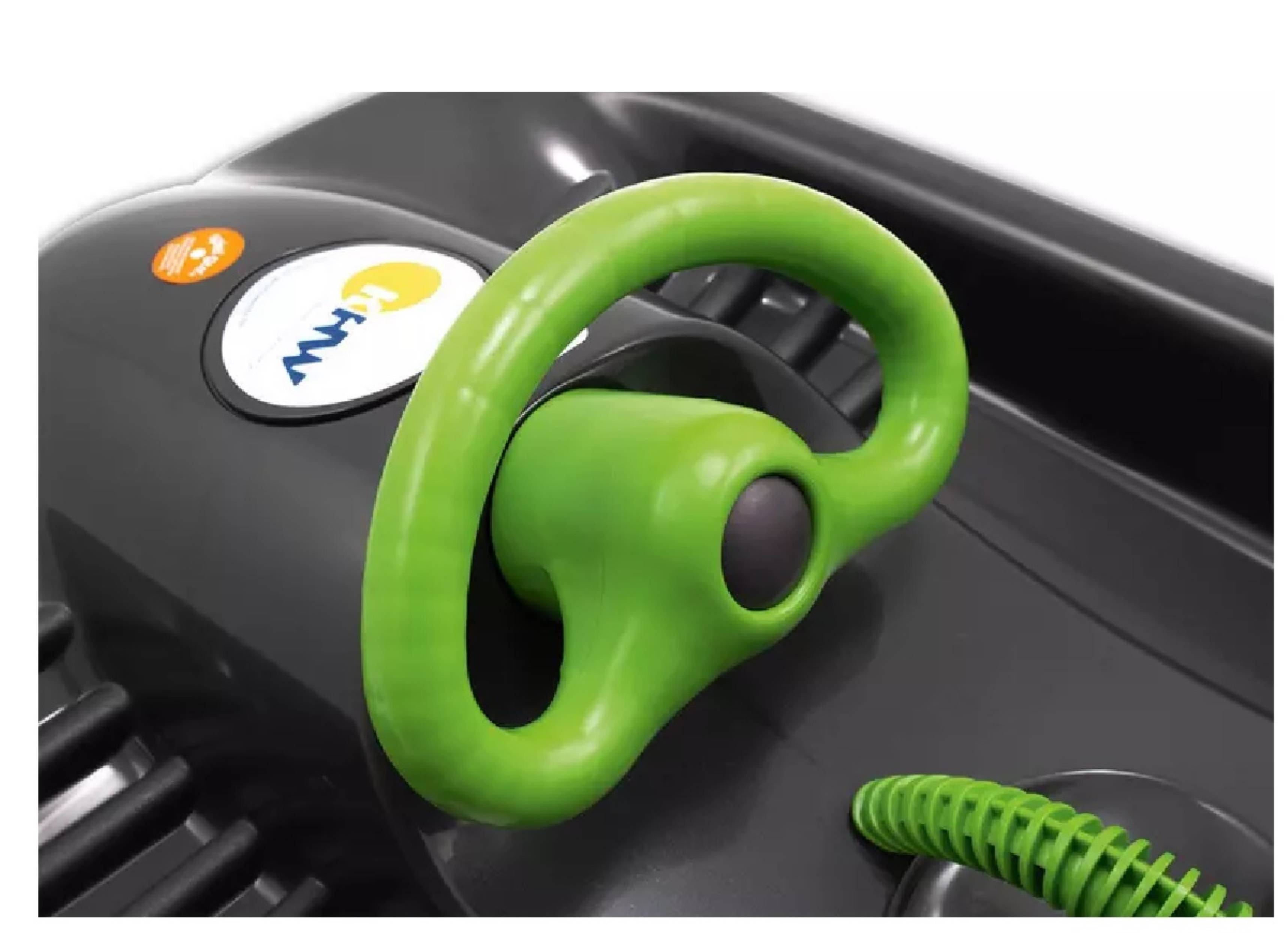 KHW | Snow Flyer Lenkbob | anthrazit | ergonomische Handgriffe | robuster Rahmen | ultraleichtes Gewicht | ideal für Abenteuer im Schnee