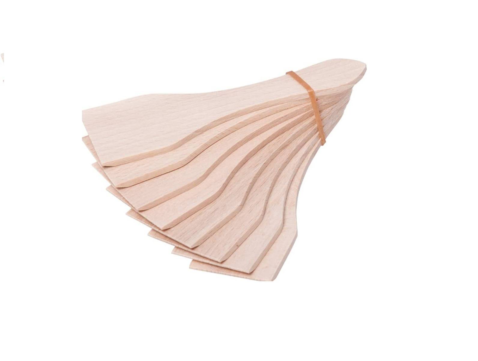 Neustanlo Raclette-Schaber aus Holz, Raclette-Pfännchen Raclette-Spachtel Raclette Zubehör Spachtel Schaber