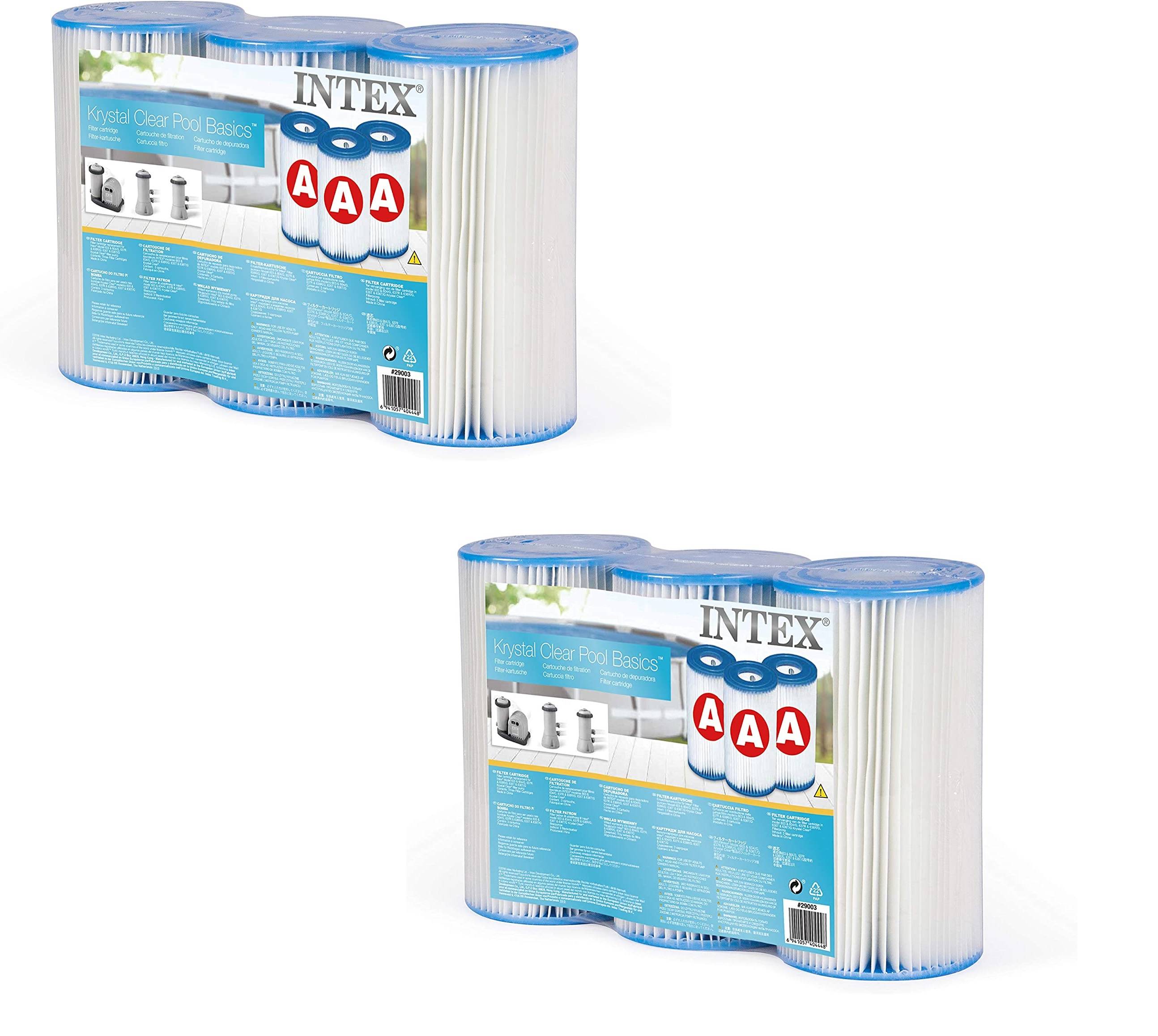 Intex – Filteranlagenzubehör - Filterkartusche - Typ A - 6 Stück