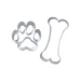 Städter Ausstechformen-Set Hundesnack,2-teilig, ca. 7,5–9,5 cm Städter Ausstechformen-Set Hundesnack,2-teilig, ca. 7,5–9,5 cm