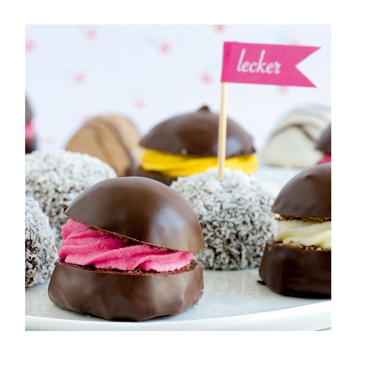 Städter 489172 Mini Kussform, 24-er Antihaft