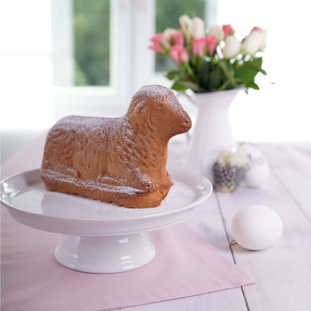 Dr. Oetker | Osterzauber Backformen-Set | Hase & Lamm | hochwertige Antihaftbeschichtung | ideal für festliche Kreationen