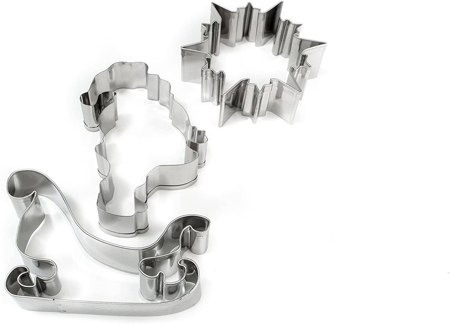 Städter 001954 Ausstechformen-Set Petersburger Schlittenfahrt, 3-teilig