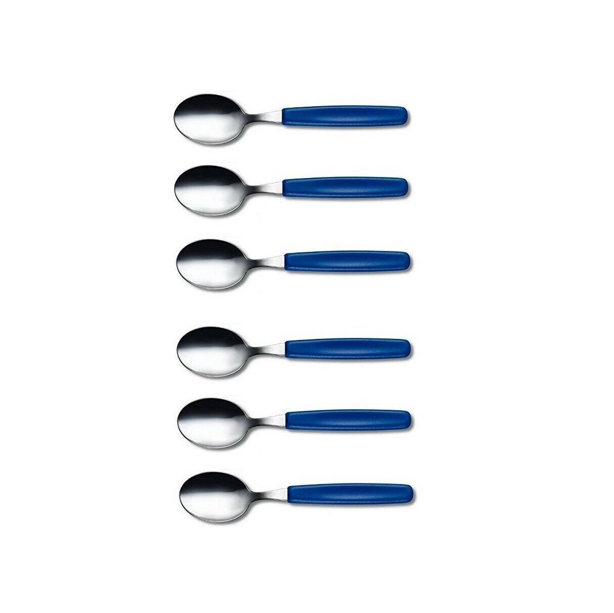 Victorinox | Tafellöffel-Set | 6-teilig | elegantes Blau | perfekt für den täglichen Gebrauch | hochwertige Verarbeitung | langlebig und spülmasch