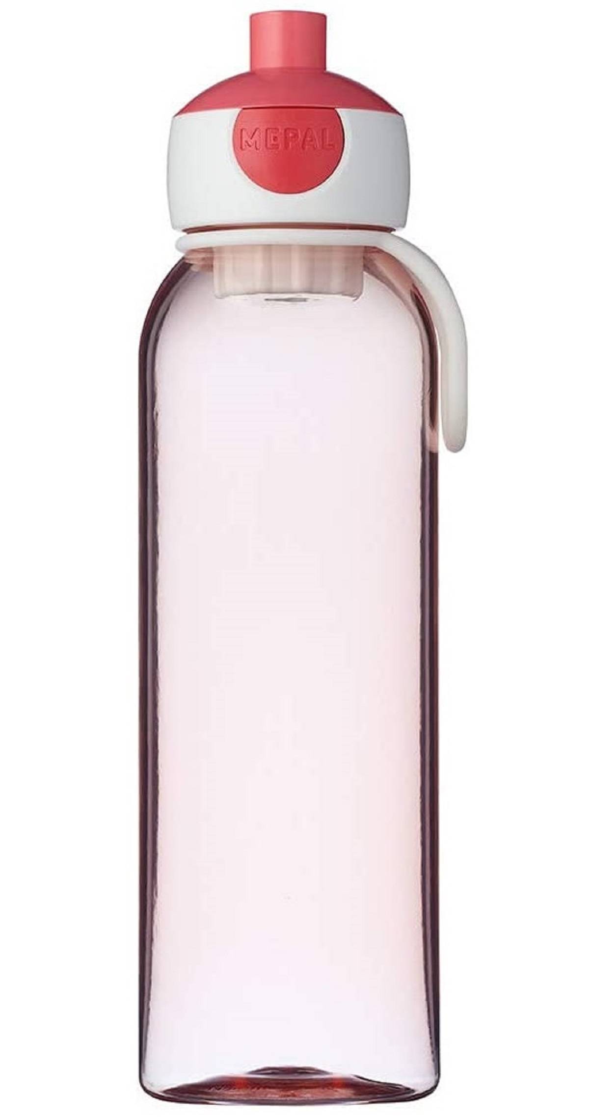 Mepal | Campus Flasche | 500 ml | praktische Einhandbedienung | spülmaschinenfest | stilvoll in Pink | ideal für unterwegs