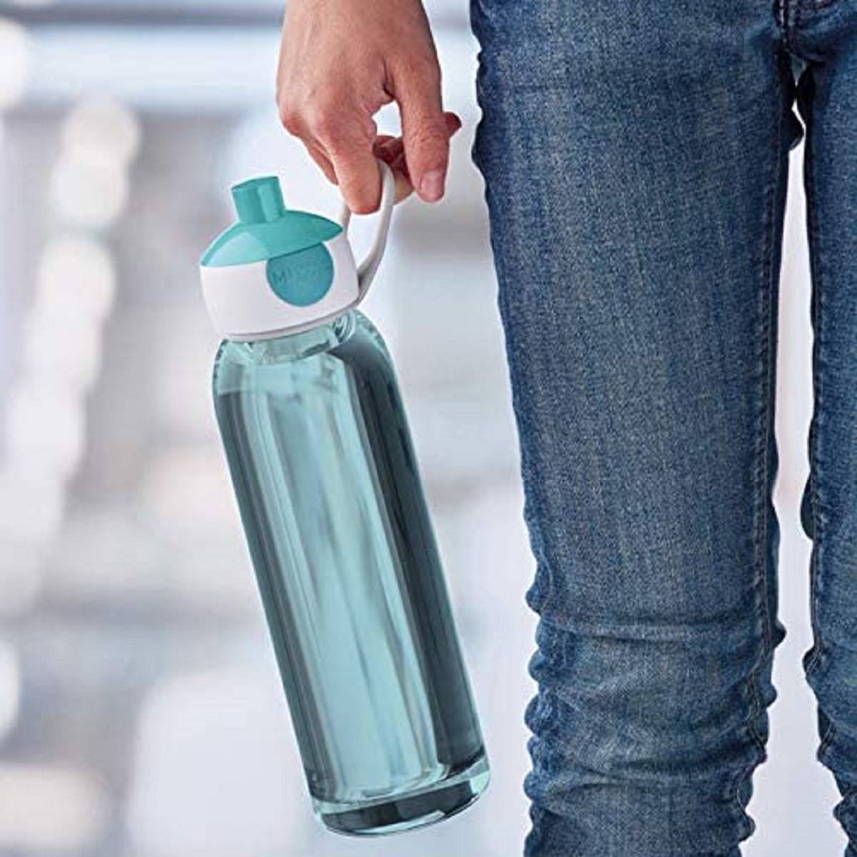 Mepal | Campus Wasserflasche 500 ml | Türkis | kompakt & stilvoll | ideal für unterwegs