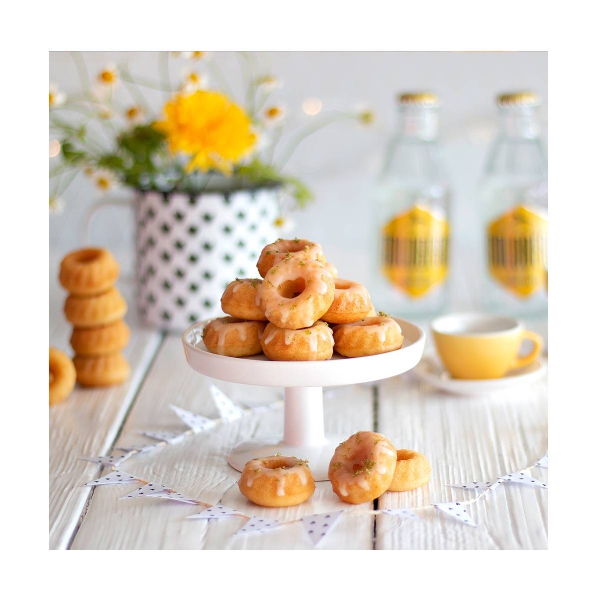 Städter 661035 We Love Baking Gugelhupf Konfekt Backform, Metall, Silber