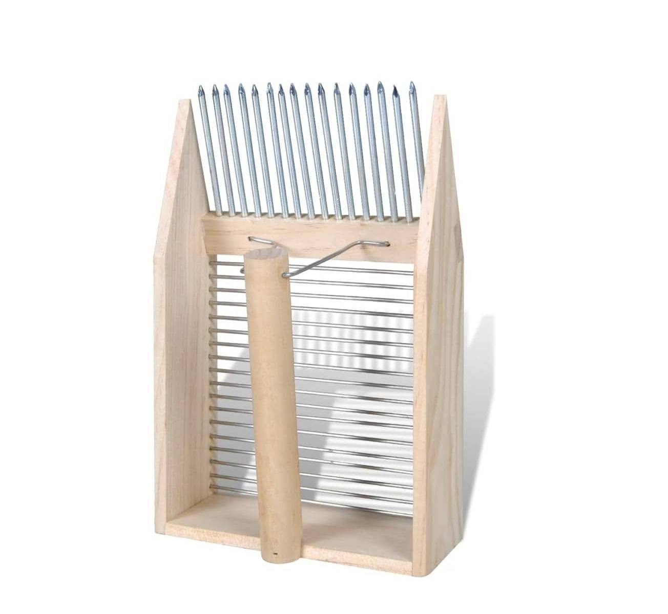 NEUSTANLO | Beerenpflücker | aus hochwertigen Holz | Kamm aus verzinkter Eisendraht mit Korrosionsschutz | idealer Beerenkamm für Heidelbeeren Preis