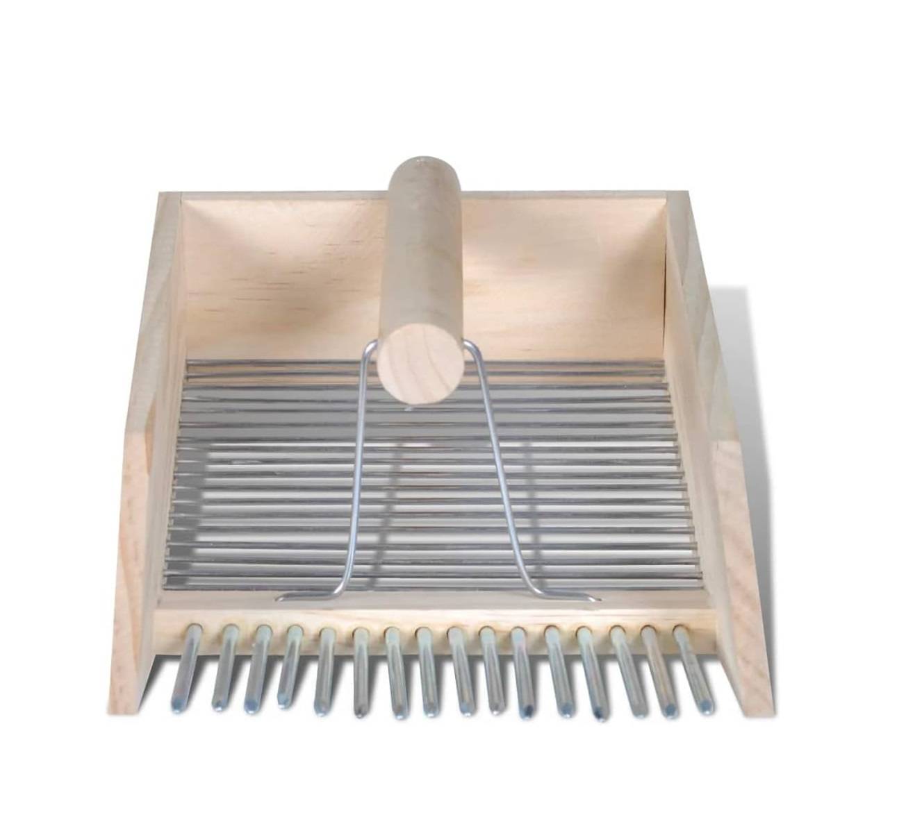 NEUSTANLO | Beerenpflücker | aus hochwertigen Holz | Kamm aus verzinkter Eisendraht mit Korrosionsschutz | idealer Beerenkamm für Heidelbeeren Preis