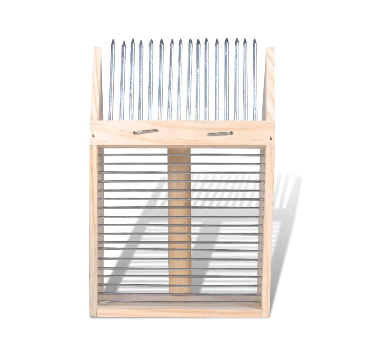 NEUSTANLO | Beerenpflücker | aus hochwertigen Holz | Kamm aus verzinkter Eisendraht mit Korrosionsschutz | idealer Beerenkamm für Heidelbeeren Preis