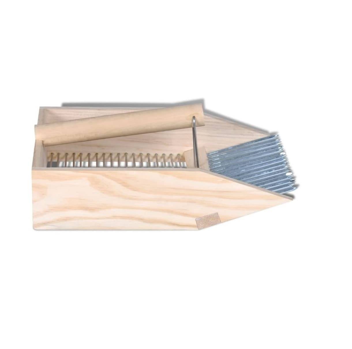 Neustanlo | Beerenpflücker Holz | effiziente Erntehilfe für Beeren | umweltfreundliches Design | komfortable Handhabung