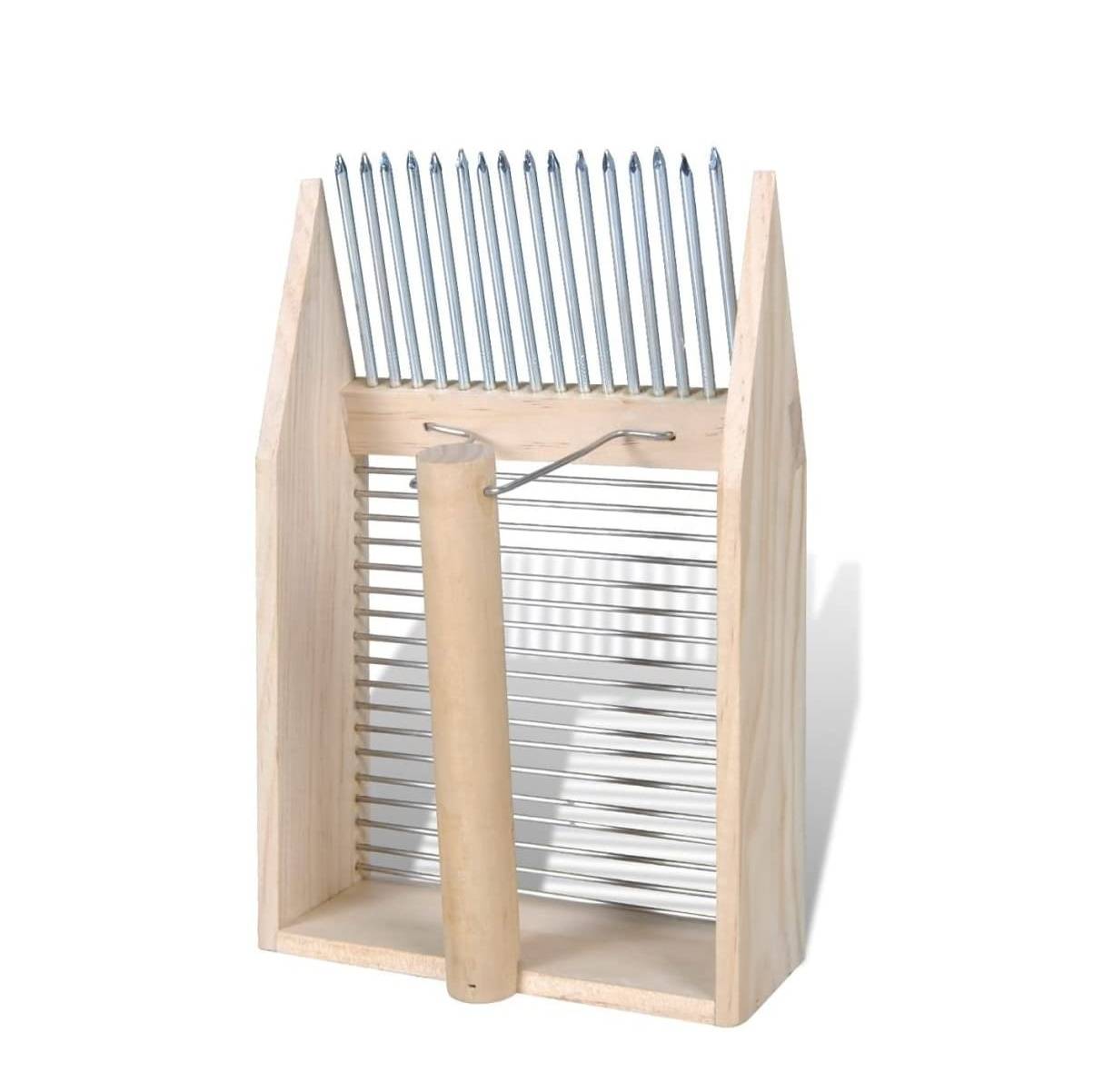 Neustanlo | Beerenpflücker Holz | effiziente Erntehilfe für Beeren | umweltfreundliches Design | komfortable Handhabung