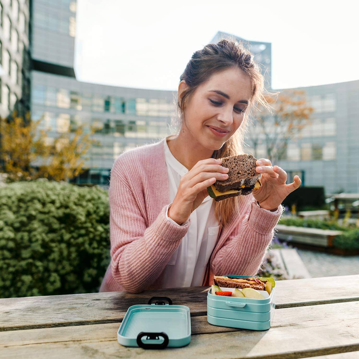 Mepal bento Lunchbox Take a Break midi weiß