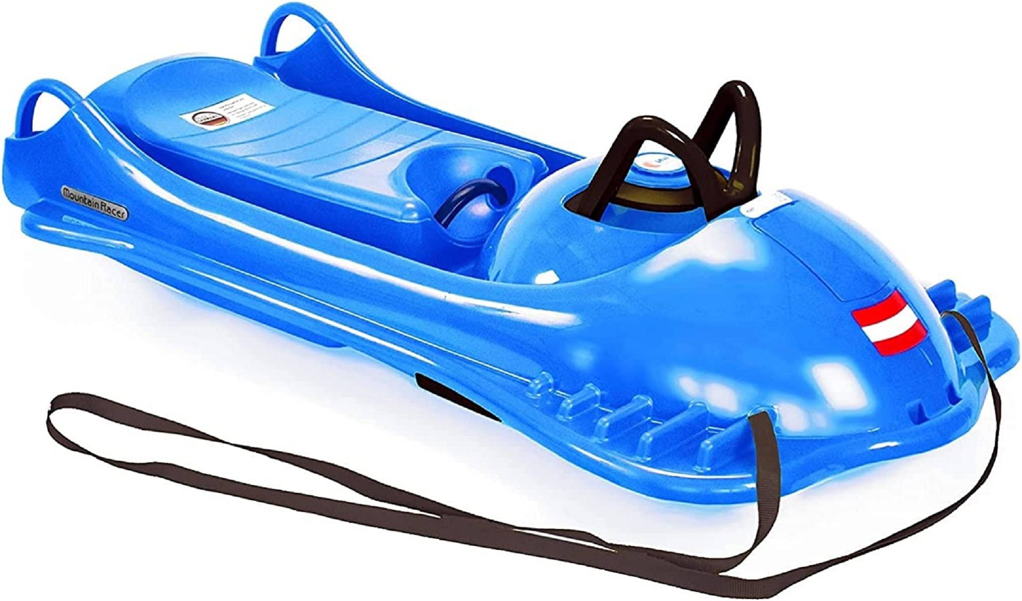 KHW | Profi Lenkschlitten XXL | extra starke Ausführung | Made in Germany | Iceblue