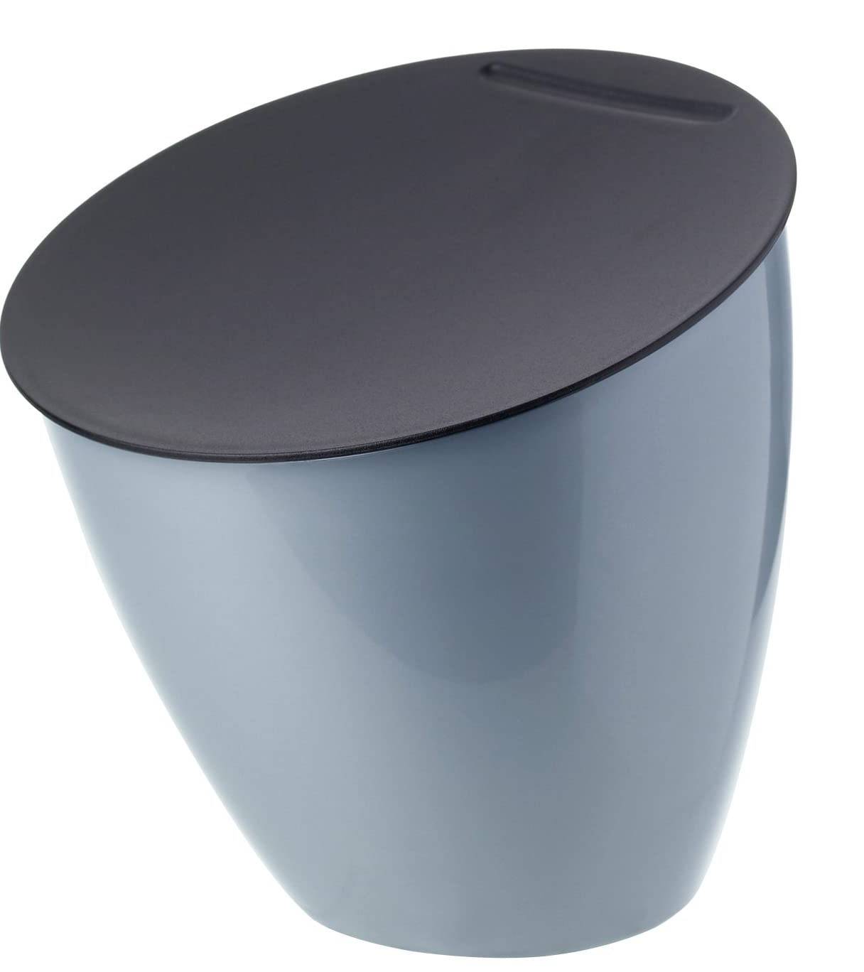 Mepal Abfallbehälter Calypso, Plastik, Nordic Blue 17.5 x 18.4 cm