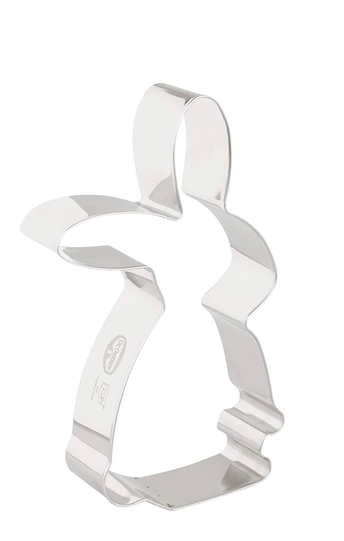 Dr. Oetker 1880 Goldiges Ostern Ausstecher Hase, groß 20 x 12 x 4 cm