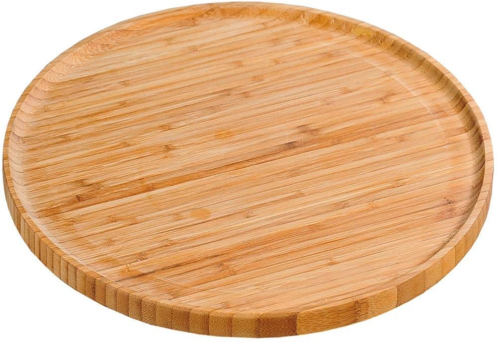 Kesper 58463 Pizzateller aus Bambus, 32 cm