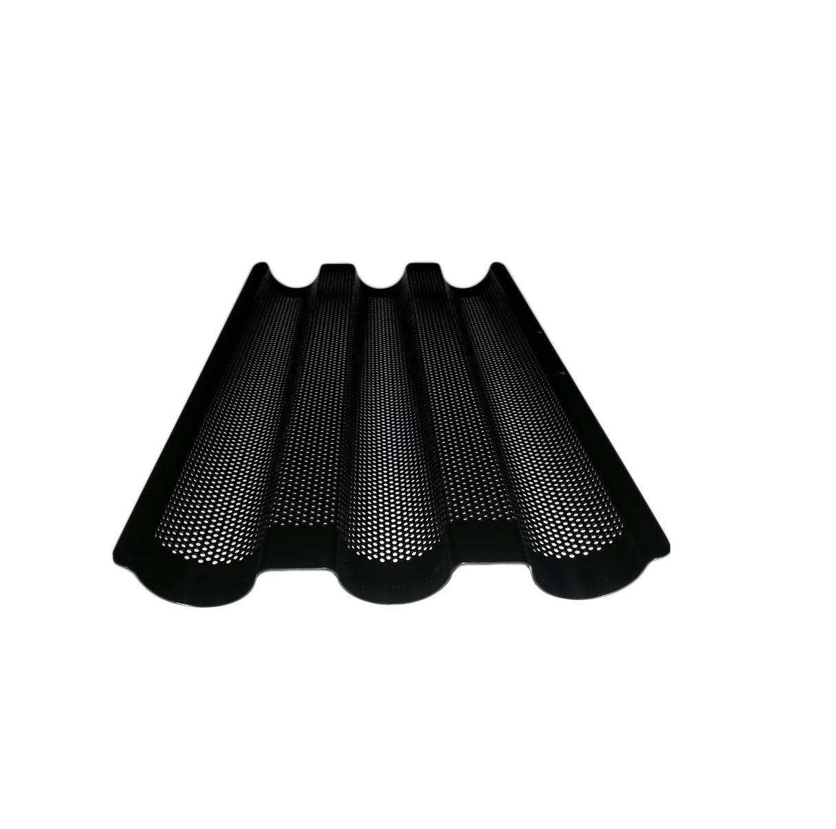 Neustanlo | Baguette Backform | Antihaft-Beschichtung | Baguetteform | hitzebeständig bis 230°C | ideal für knusprige Baguettes