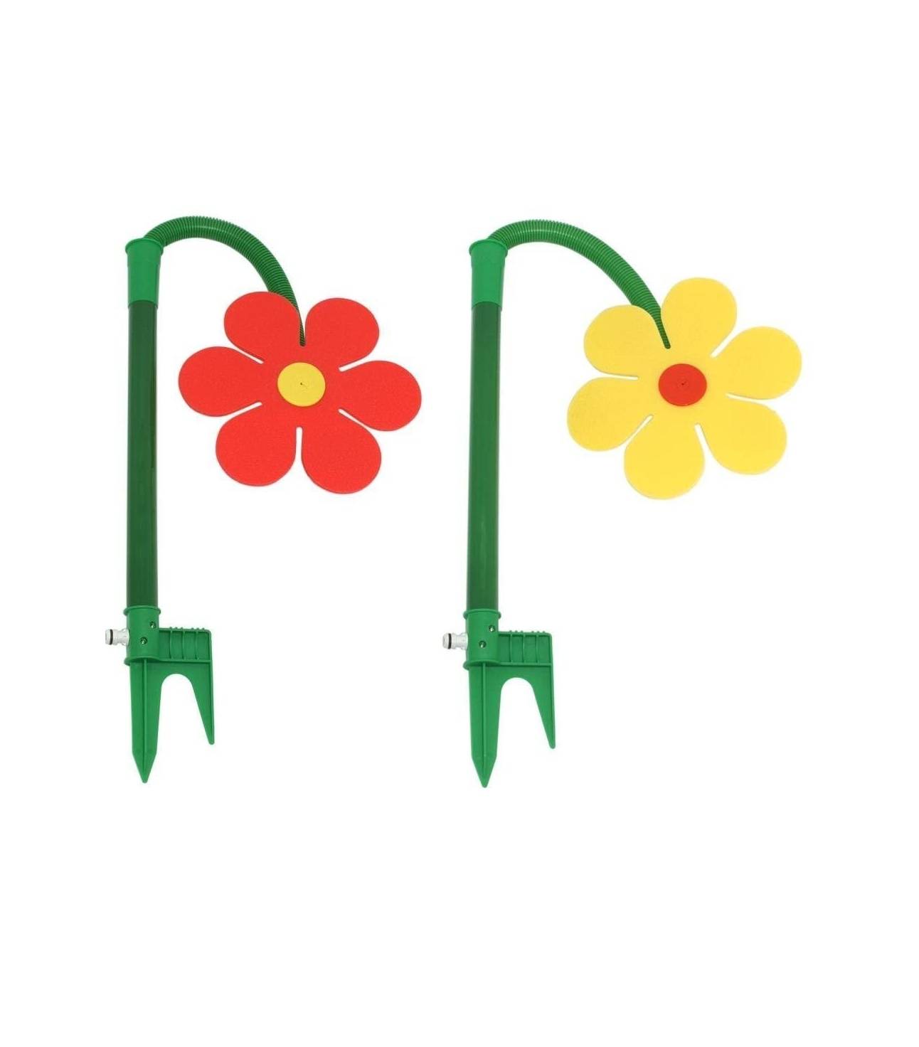 Neustanlo | Tanzende Blume Rasensprinkler | beweglicher Wassersprenger | ideal zur Gartenbewässerung | 2er Set | lebendige Gartenfreude