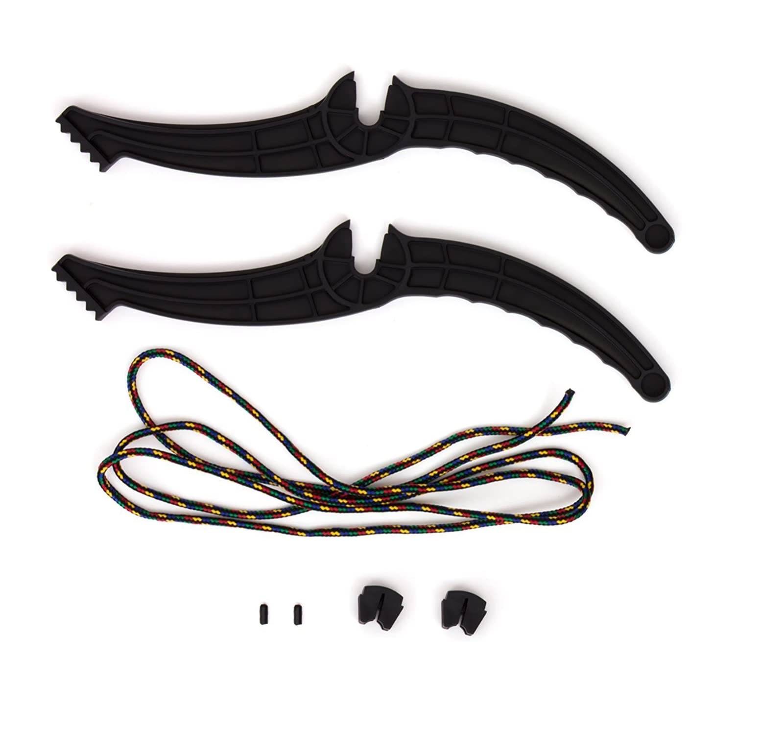 Neustanlo | Bob Race 2.0 | dynamisches Lenkdesign | rutschfeste Sitzfläche | extra breite Kufen für Stabilität | Farbe: Rot | ideal für winterlich