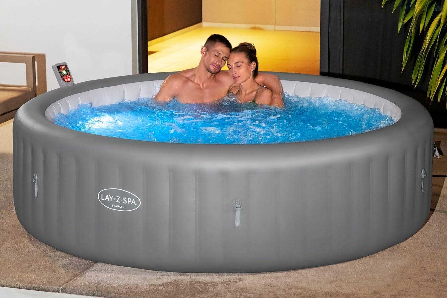 Bestway Lay-Z-SPA Xtras 7-farbiges LED-Licht 9,2 x 6,2 cm