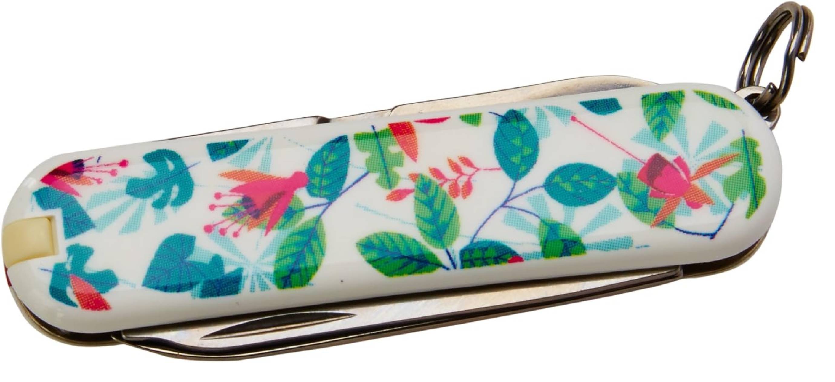 Victorinox Erwachsene Classic, Rainforest Walk Taschenwerkzeug, 58 mm