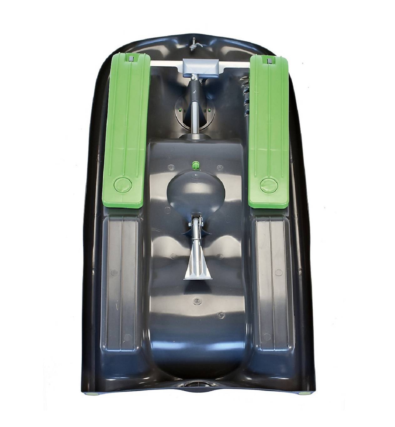 KHW | Snow Flyer Rodel | anthrazit | ergonomischer Sitz | optimierte Bremsen | robuste Bauweise | hervorragende Gleitfähigkeit | ideal für alle Schn