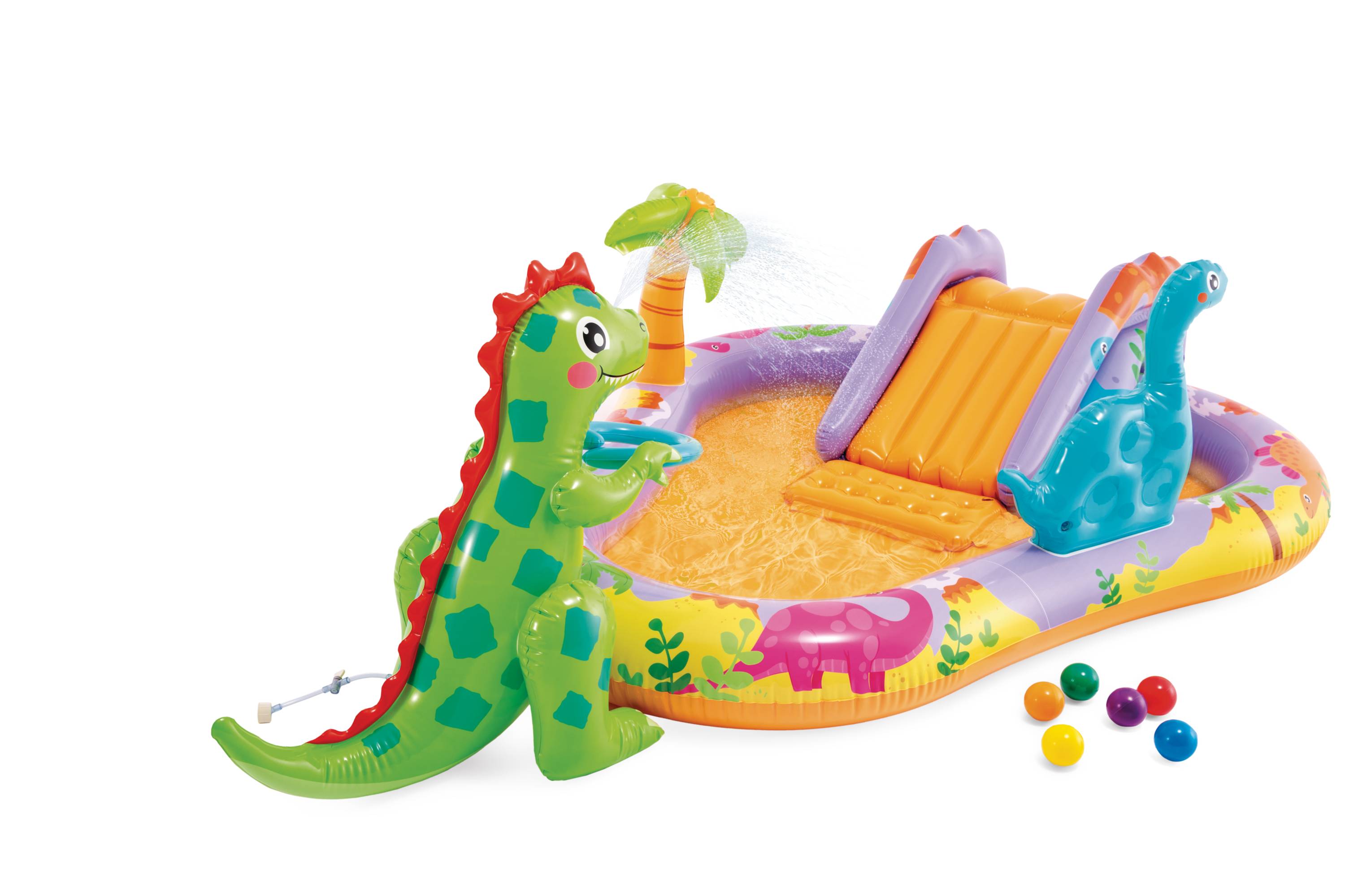 INTEX 56139NP - Playcenter - Dino Park (201x157x69cm) Planschbecken Gartenpool