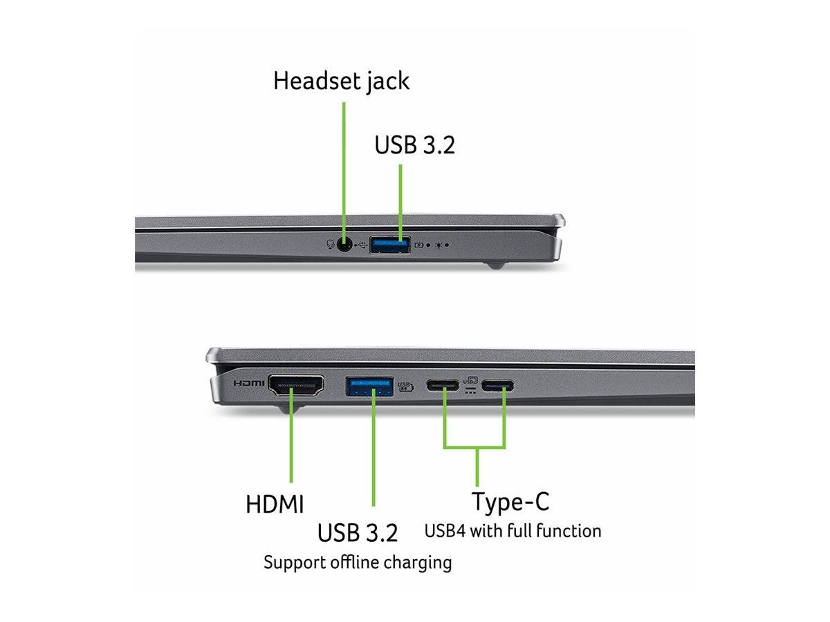 ACER Swift Go 14 AI OLED SFG14-64-R4DG 35,6cm (14") AMD AI7 350 32GB 1TB W11