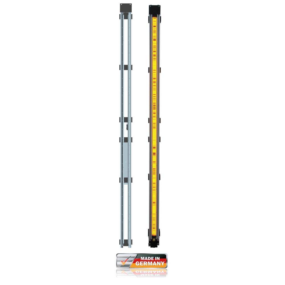 Nedo LED-Latten-Beleuchtung - für Invarlatte 3 m - für Leica-BC - Montage-Set komplett - inkl. Akku und Ladegerät